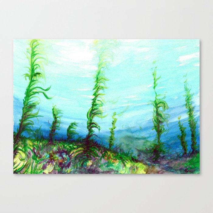 Sea Floor Canvas Print