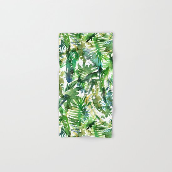 VIBE of the Jungle {A-green} Hand & Bath Towel