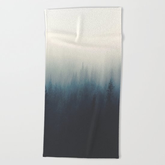 Your memory haunts me Beach Towel