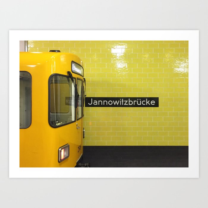 This Stop Jannowitzbrücke Art Print