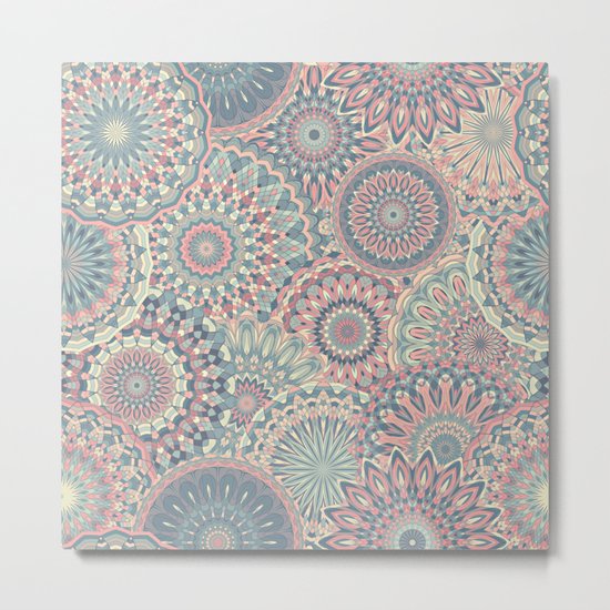 Mandala (Floral 002) Metal Print
