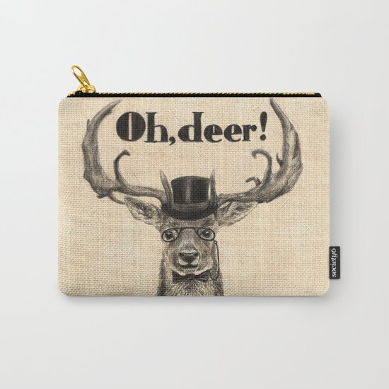 Oh, deer me! Carry-All Pouch