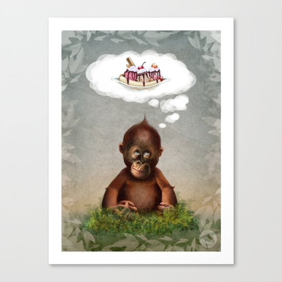 Benny Bananas Canvas Print
