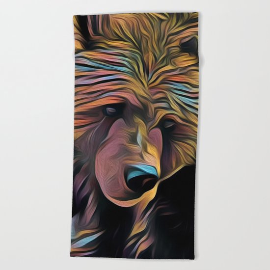Bear Beach Towel