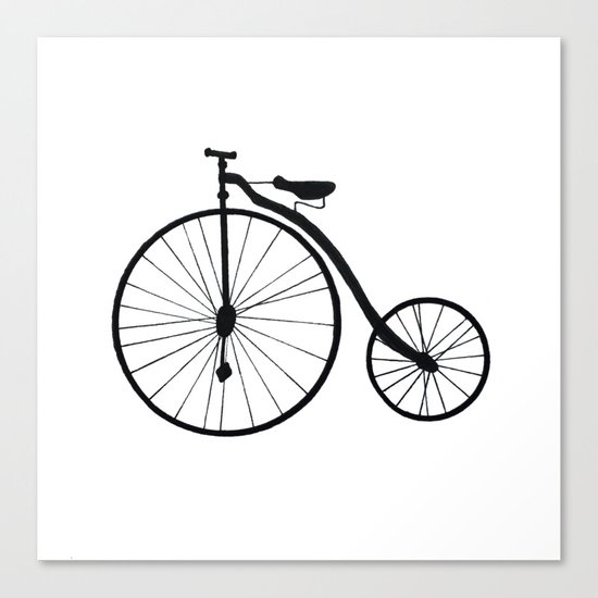 Vintage Bicycle Canvas Print