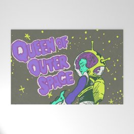 QUEEN OF OUTER SPACE Welcome Mat