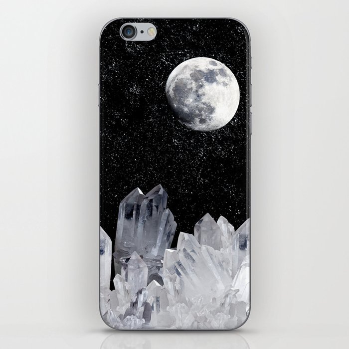 White Moon iPhone Skin