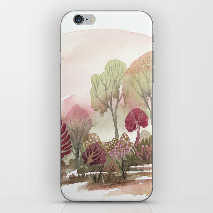 Enchanted woods 4 iPhone Skin
