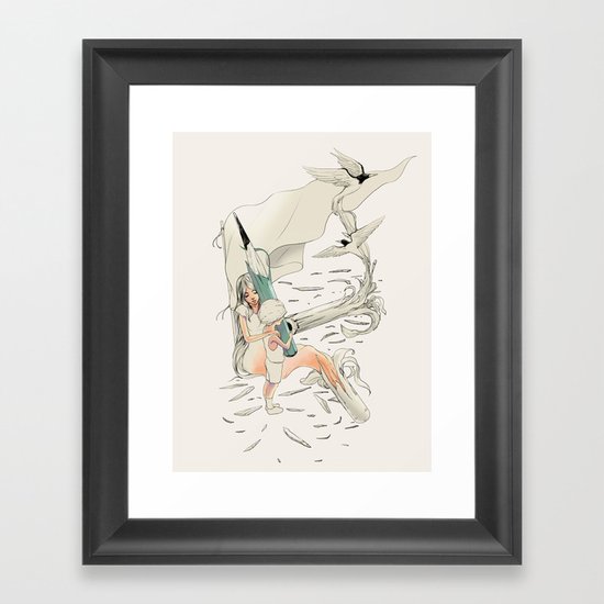 Imagine Framed Art Print