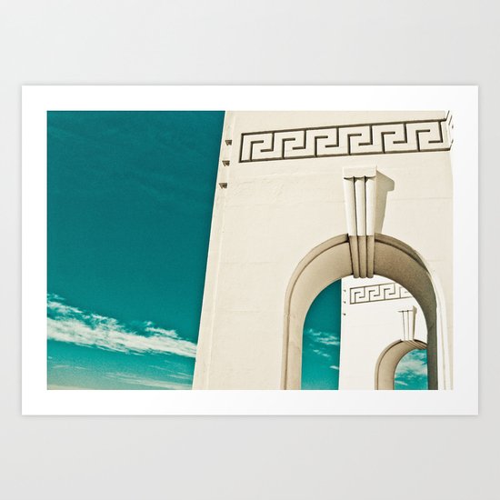 Griffith Park Observatory - Los Angeles Art Print