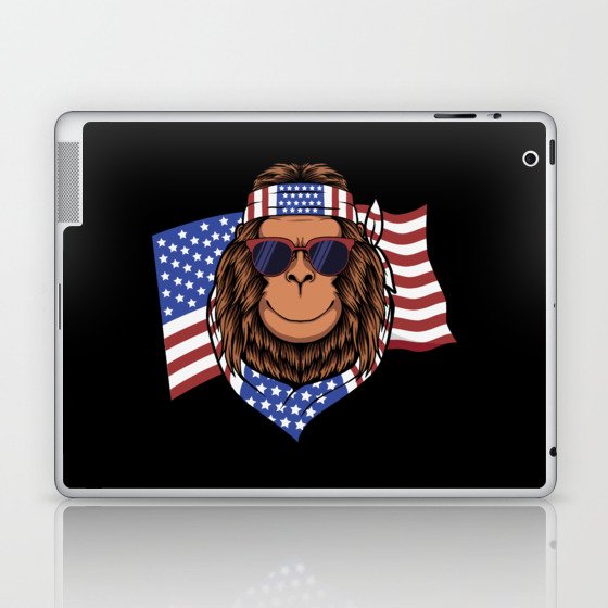 Cool Independence Day USA Funny Laptop & iPad Skin