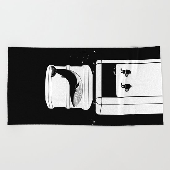 Thirst for Freedom Beach Towel