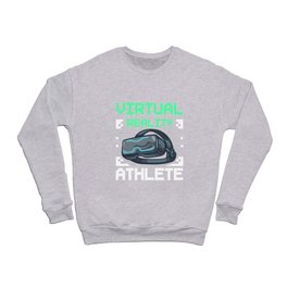 VR Virtual Reality Gift Goggles Glasses Crewneck Sweatshirt