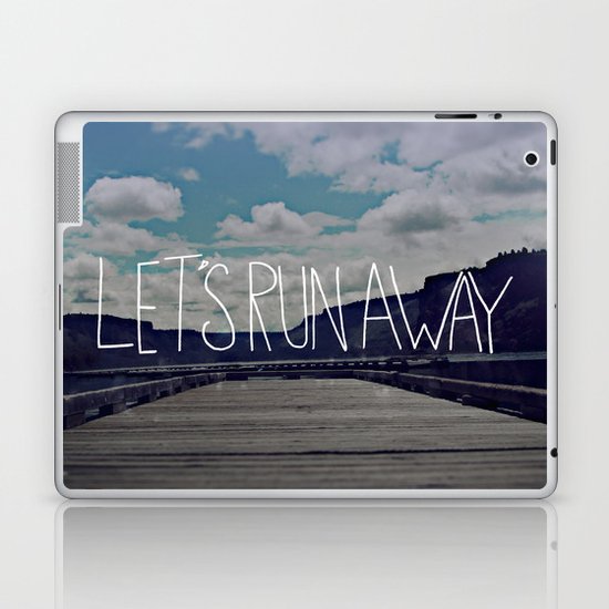 Let's Run Away: Detroit Lake, Oregon Laptop & iPad Skin