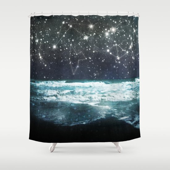 The Greek Upon the Stars Shower Curtain