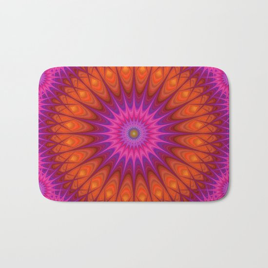 Hell mandala Bath Mat