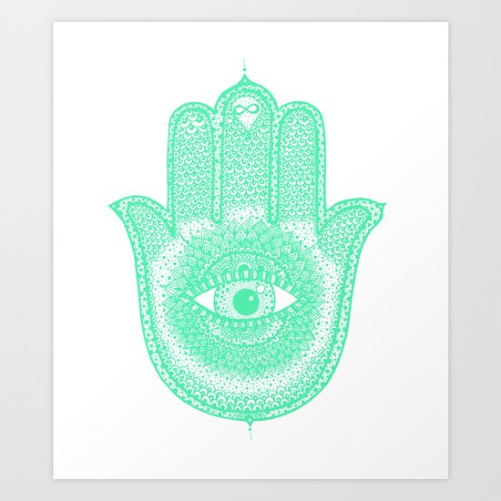 Hamsa Art Print