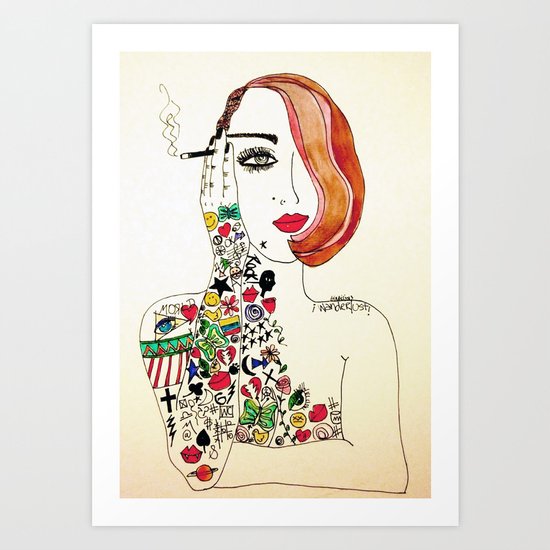 Tattoo Art Print