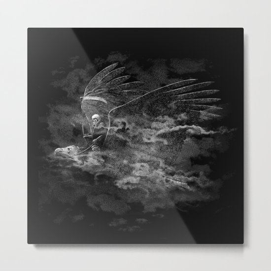 Reaper's Ride Metal Print