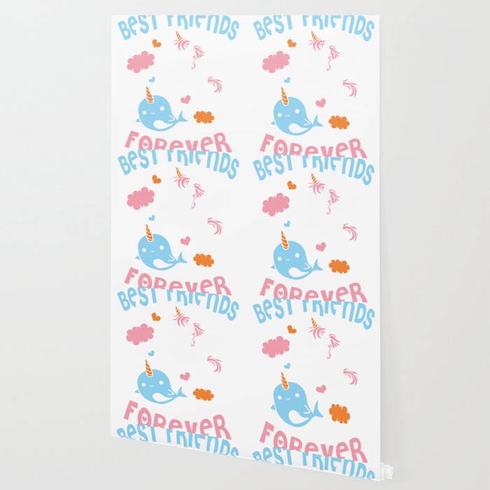 Cute Kawaii Narwhal Unicorn Bff Best Friends Forever Shirt Wallpaper By Wwb Society6 You can also upload and share your favorite kawaii bff wallpapers. cute kawaii narwhal unicorn bff best friends forever shirt wallpaper by wwb