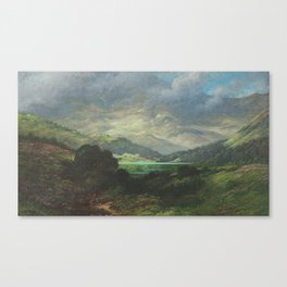 The Scottish Highlands Gustave Dore Canvas Print