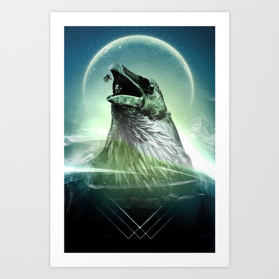 Ravenoise Art Print