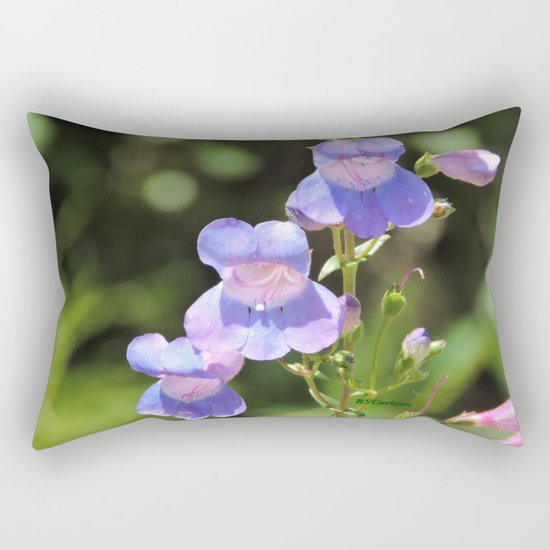 California Native Penstemon Rectangular Pillow