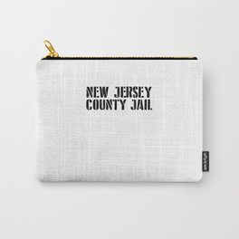 New Jersey jail funny. Perfect present for mom mother dad father friend him or her Carry-All Pouch