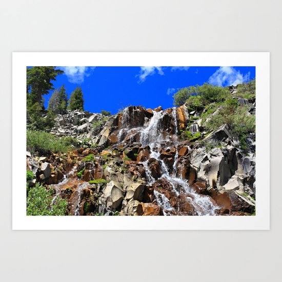 Galena Falls Art Print