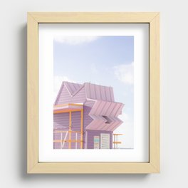 Miami Beach - Lifeguard tower 4 Recessed Framed Print