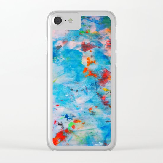 Sun Kissed Clear iPhone Case