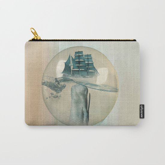 The Battle - Captain Ahab and Moby Dick Carry-All Pouch