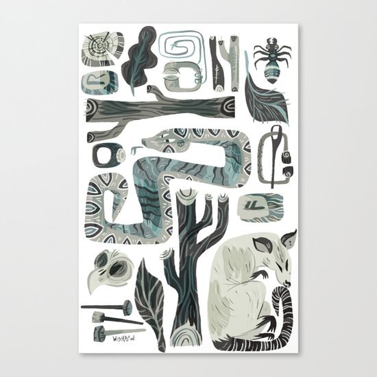 serpent Canvas Print