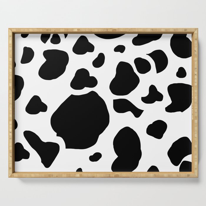 Animal print cow Serving Tray