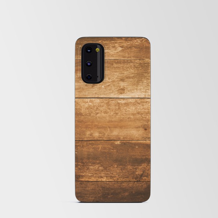 Wood Texture Background Android Card Case