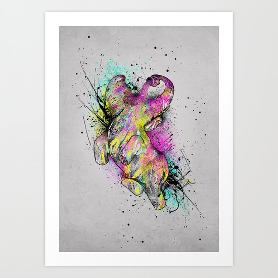 ELE'Paint Art Print