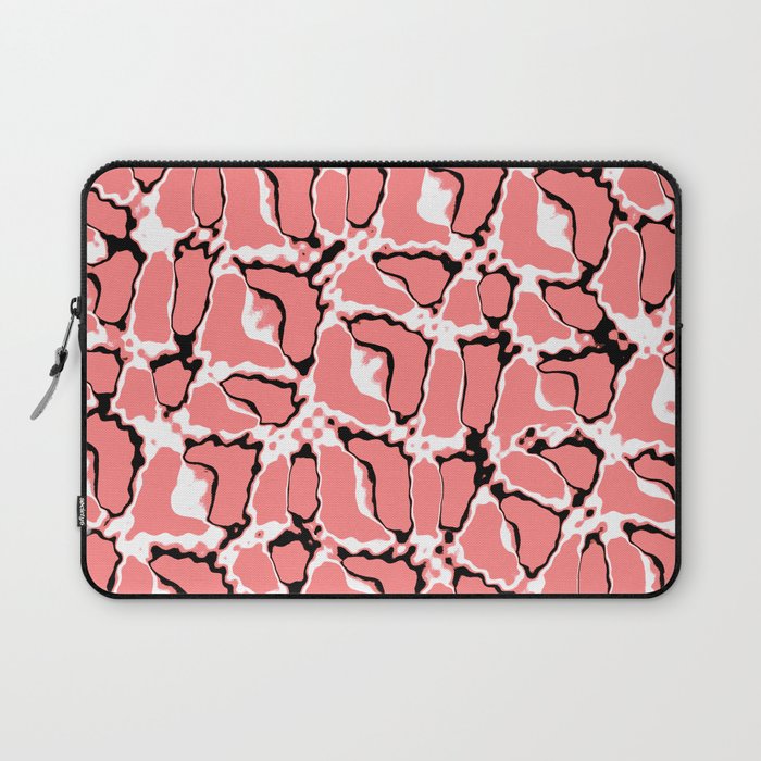 Pink Fairytale Path Seamless Pattern Structure  Laptop Sleeve