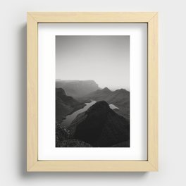 Blyde river canyon - South Africa Recessed Framed Print