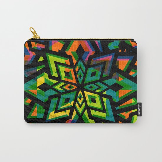 Funky flowers Carry-All Pouch