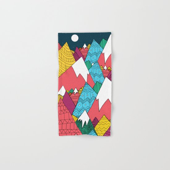 Mountainscape Hand & Bath Towel