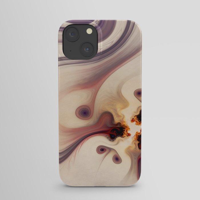 touching galaxies iPhone Case