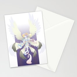 Radiant Rainbow Seraph Stationery Cards