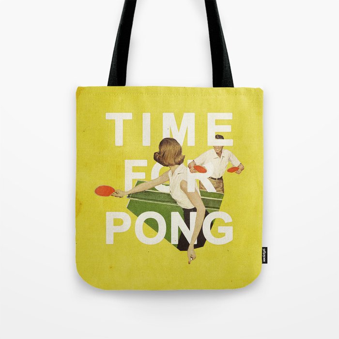 Time For Pong Tote Bag