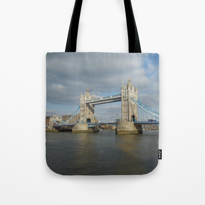 Great Britain Photography - Tower Bridge In The Center Of London Tote Bag
