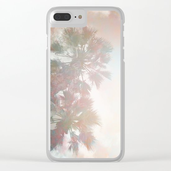 Tropical Day Dream Clear iPhone Case