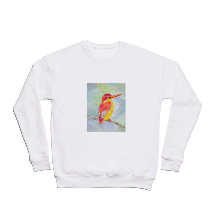 Rufous-backed Kingfisher Crewneck Sweatshirt