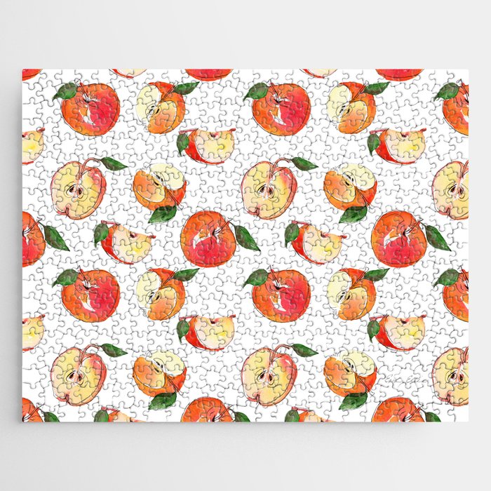 Apples-sliced Jigsaw Puzzle