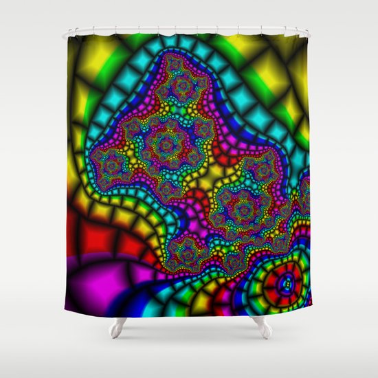 Colour Adour Shower Curtain