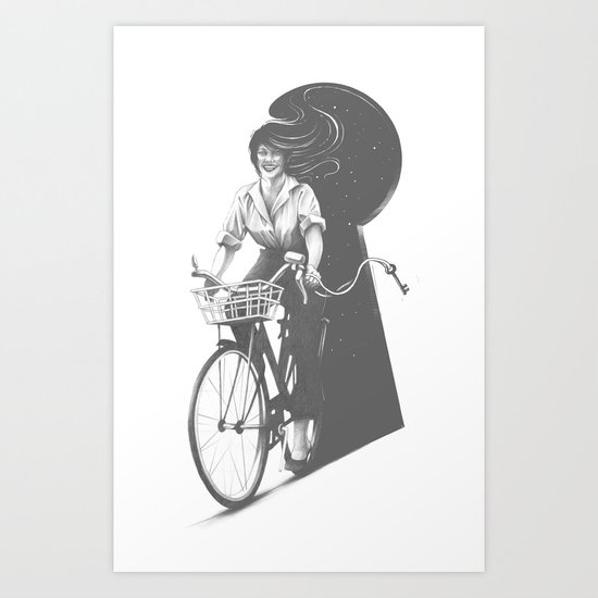 Passing Through Art Print