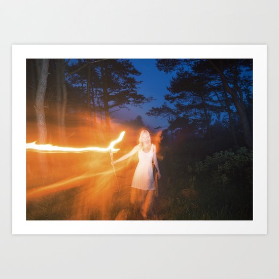 Hide & Seek Art Print